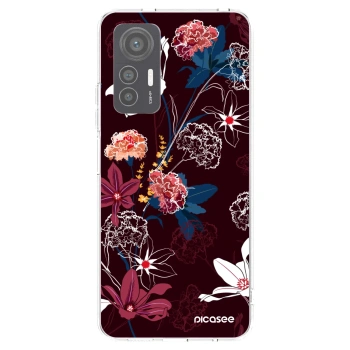 Picasee silikonový průhledný obal pro Xiaomi 12 Lite - Dark Meadow