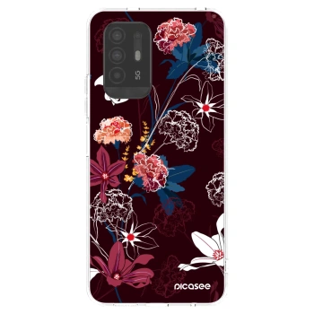Picasee silikonový průhledný obal pro OPPO A94 5G - Dark Meadow
