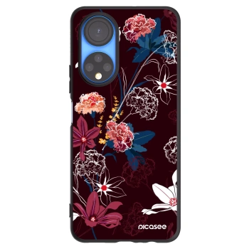 Picasee silikonový černý obal pro Honor X7 - Dark Meadow