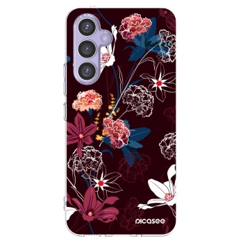 Picasee silikonový průhledný obal pro Samsung Galaxy A54 5G A546B - Dark Meadow