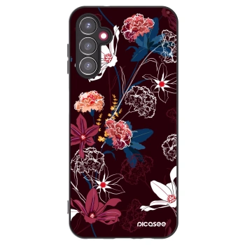 Picasee silikonový černý obal pro Samsung Galaxy A14 4G A145R - Dark Meadow
