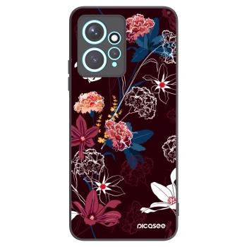 Picasee silikonový černý obal pro Xiaomi Redmi Note 12 4G - Dark Meadow