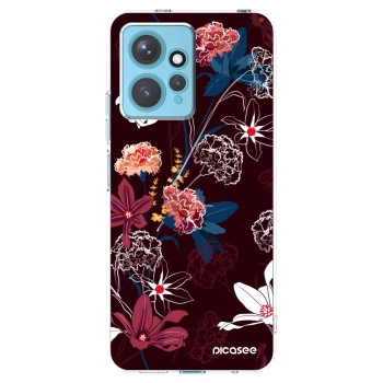 Picasee silikonový průhledný obal pro Xiaomi Redmi Note 12 4G - Dark Meadow