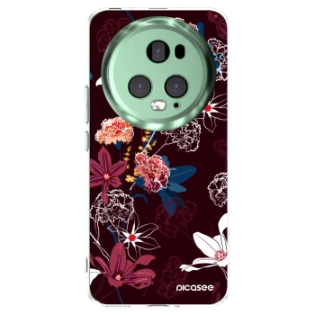 Picasee silikonový průhledný obal pro Honor Magic5 Pro - Dark Meadow