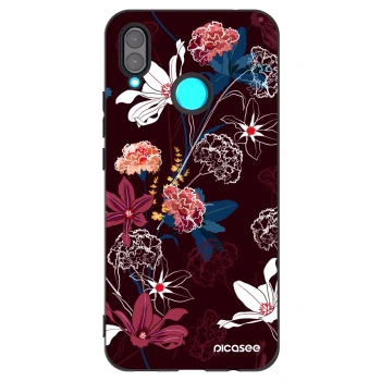 Picasee silikonový černý obal pro Huawei Nova 3 - Dark Meadow