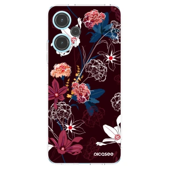 Picasee silikonový průhledný obal pro Xiaomi Poco F5 - Dark Meadow