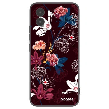 Picasee silikonový černý obal pro Xiaomi Redmi A2 - Dark Meadow
