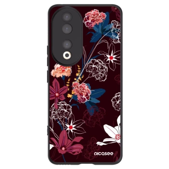 Picasee silikonový černý obal pro Honor 90 5G - Dark Meadow