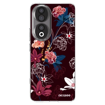 Picasee silikonový průhledný obal pro Honor 90 5G - Dark Meadow