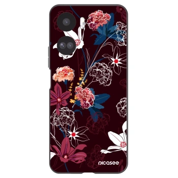 Picasee silikonový černý obal pro Honor 90 Lite 5G - Dark Meadow