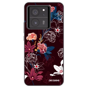 Picasee silikonový černý obal pro Xiaomi 13T Pro - Dark Meadow