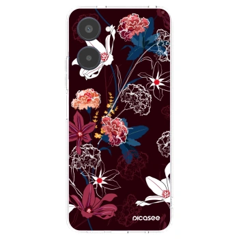 Picasee silikonový průhledný obal pro Realme 10 4G - Dark Meadow