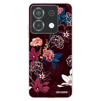 Picasee silikonový průhledný obal pro Xiaomi Poco X6 - Dark Meadow