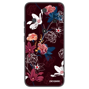 Picasee silikonový černý obal pro Honor Magic6 Lite 5G - Dark Meadow
