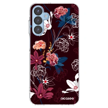 Picasee silikonový průhledný obal pro Samsung Galaxy A15 A156B 5G - Dark Meadow