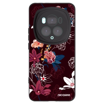 Picasee silikonový černý obal pro Honor Magic6 Pro - Dark Meadow
