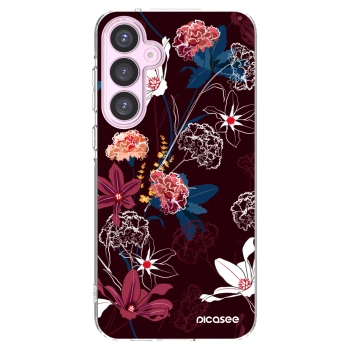 Picasee silikonový průhledný obal pro Samsung Galaxy A55 5G A556B - Dark Meadow