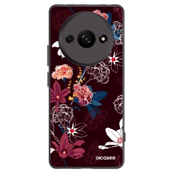 Picasee silikonový černý obal pro Xiaomi Redmi A3 - Dark Meadow
