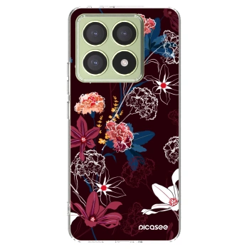 Picasee silikonový průhledný obal pro Xiaomi 14T - Dark Meadow