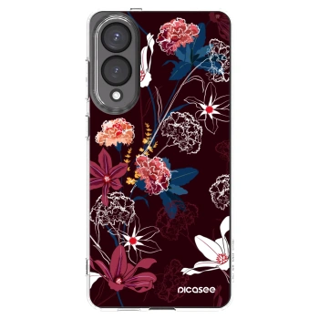 Picasee silikonový průhledný obal pro Samsung Galaxy S25 Edge 5G - Dark Meadow