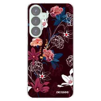 Picasee silikonový průhledný obal pro Samsung Galaxy S25+ 5G - Dark Meadow