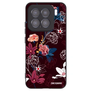 Picasee silikonový černý obal pro Xiaomi 15 - Dark Meadow
