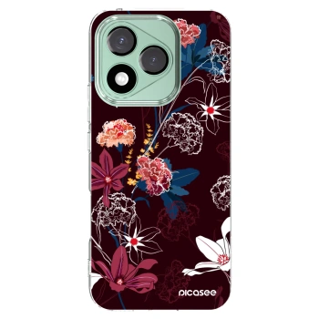 Picasee silikonový průhledný obal pro Honor 400 Lite 5G - Dark Meadow