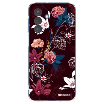 Picasee silikonový průhledný obal pro Samsung Galaxy A17 5G - Dark Meadow