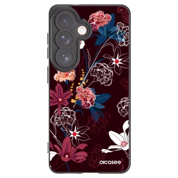 Picasee silikonový černý obal pro Samsung Galaxy S26 - Dark Meadow