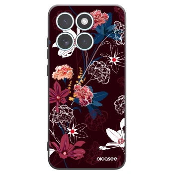 Picasee silikonový černý obal pro Motorola Edge 70 Fusion - Dark Meadow