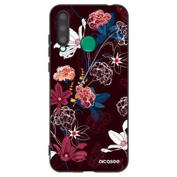 Picasee silikonový černý obal pro Honor 20 Lite - Dark Meadow