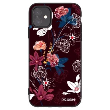 Picasee silikonový černý obal pro Apple iPhone 11 - Dark Meadow