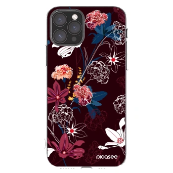 Picasee silikonový průhledný obal pro Apple iPhone 11 Pro - Dark Meadow