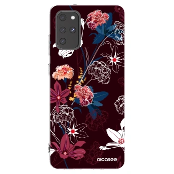 Picasee silikonový průhledný obal pro Samsung Galaxy S20+ G985F - Dark Meadow