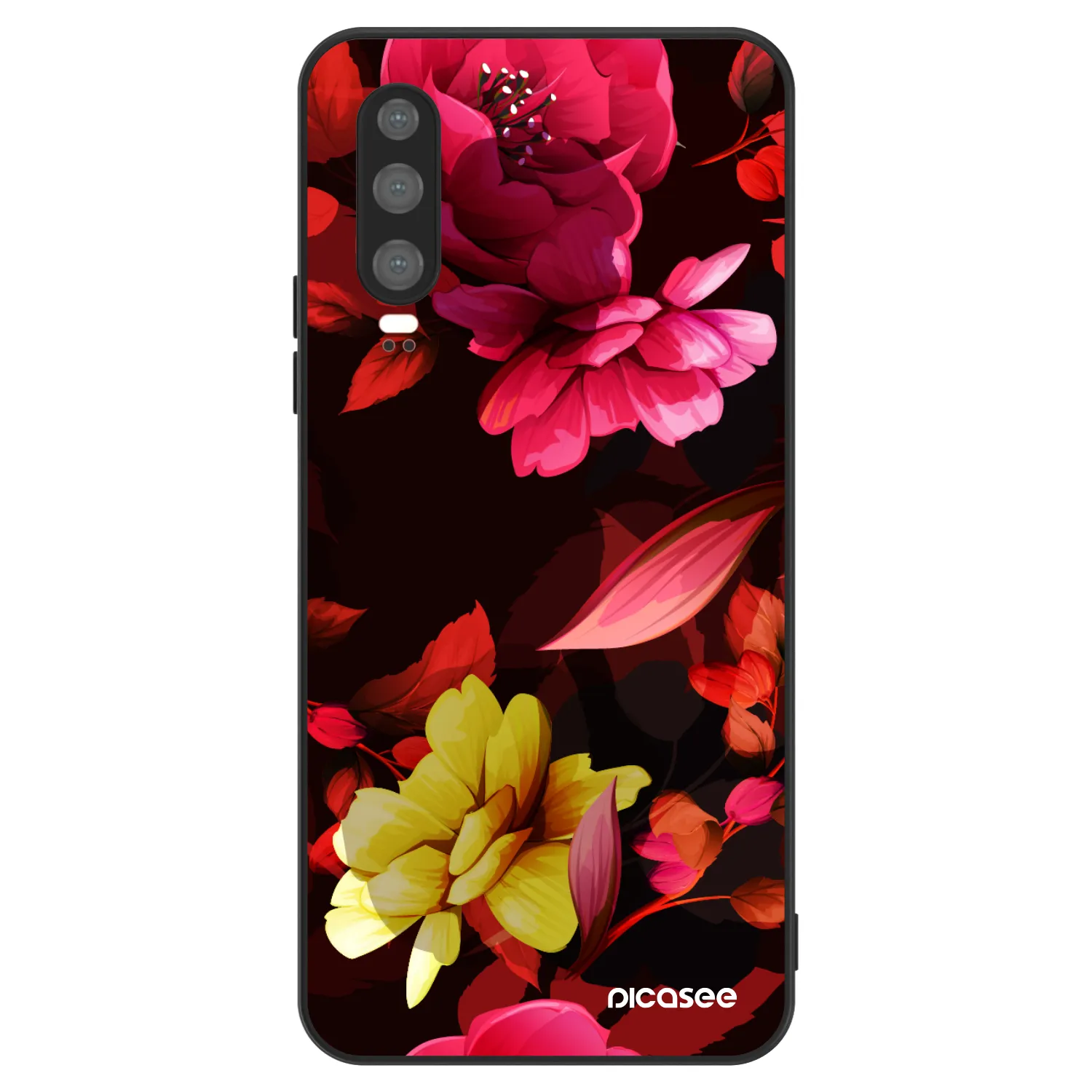 Picasee ULTIMATE CASE pro Huawei P30 - Dark Peonny