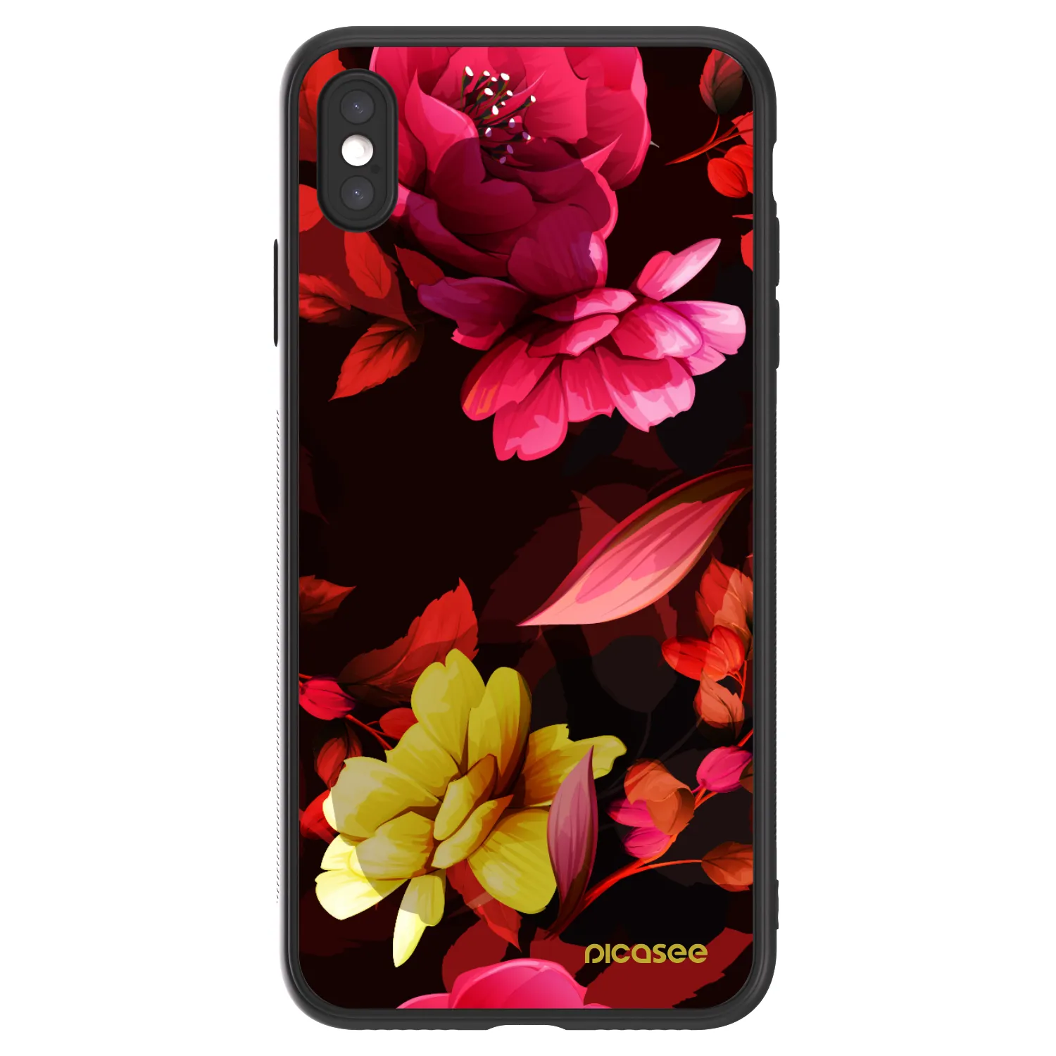 Picasee ULTIMATE CASE pro Apple iPhone XS Max - Dark Peonny