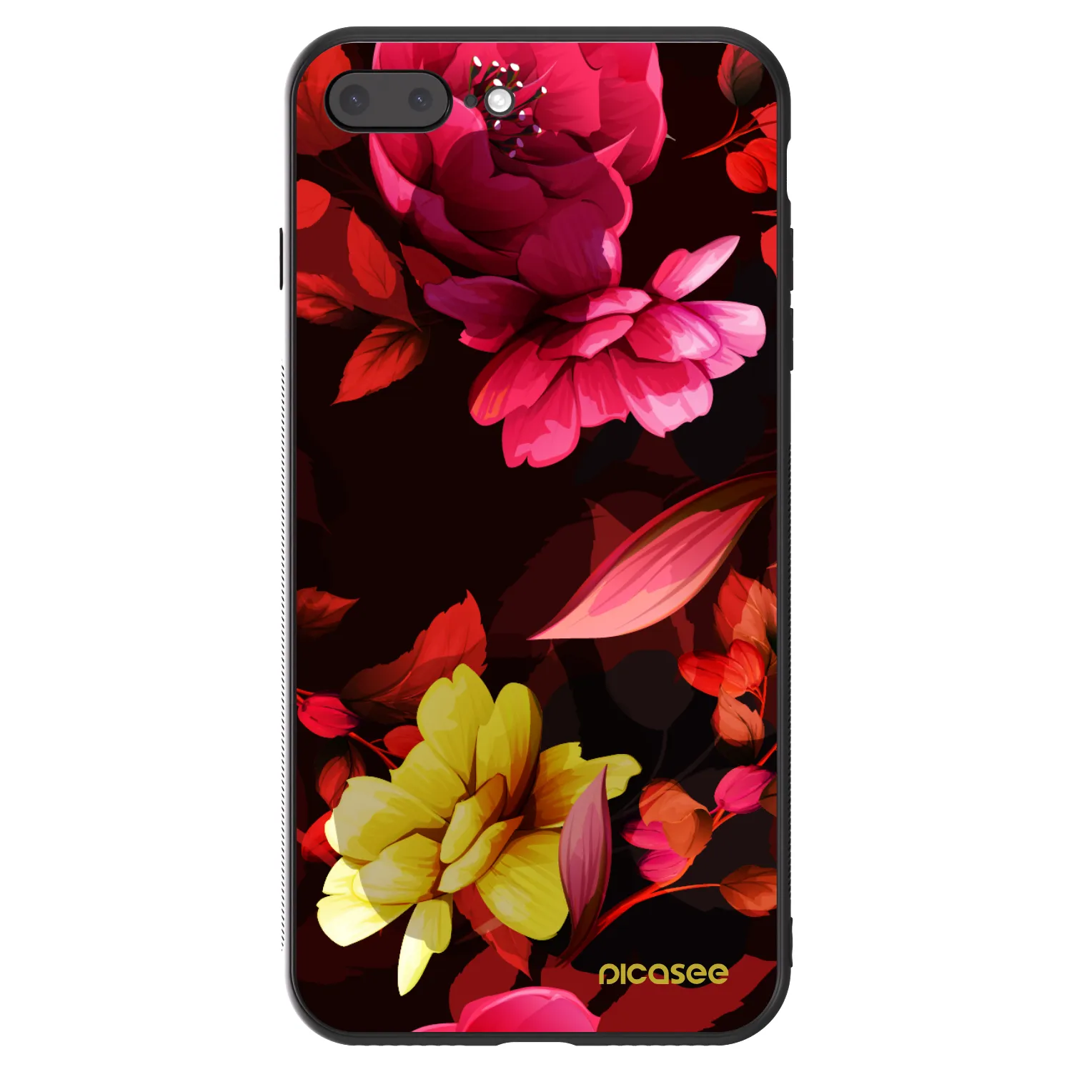 Picasee ULTIMATE CASE pro Apple iPhone 8 Plus - Dark Peonny
