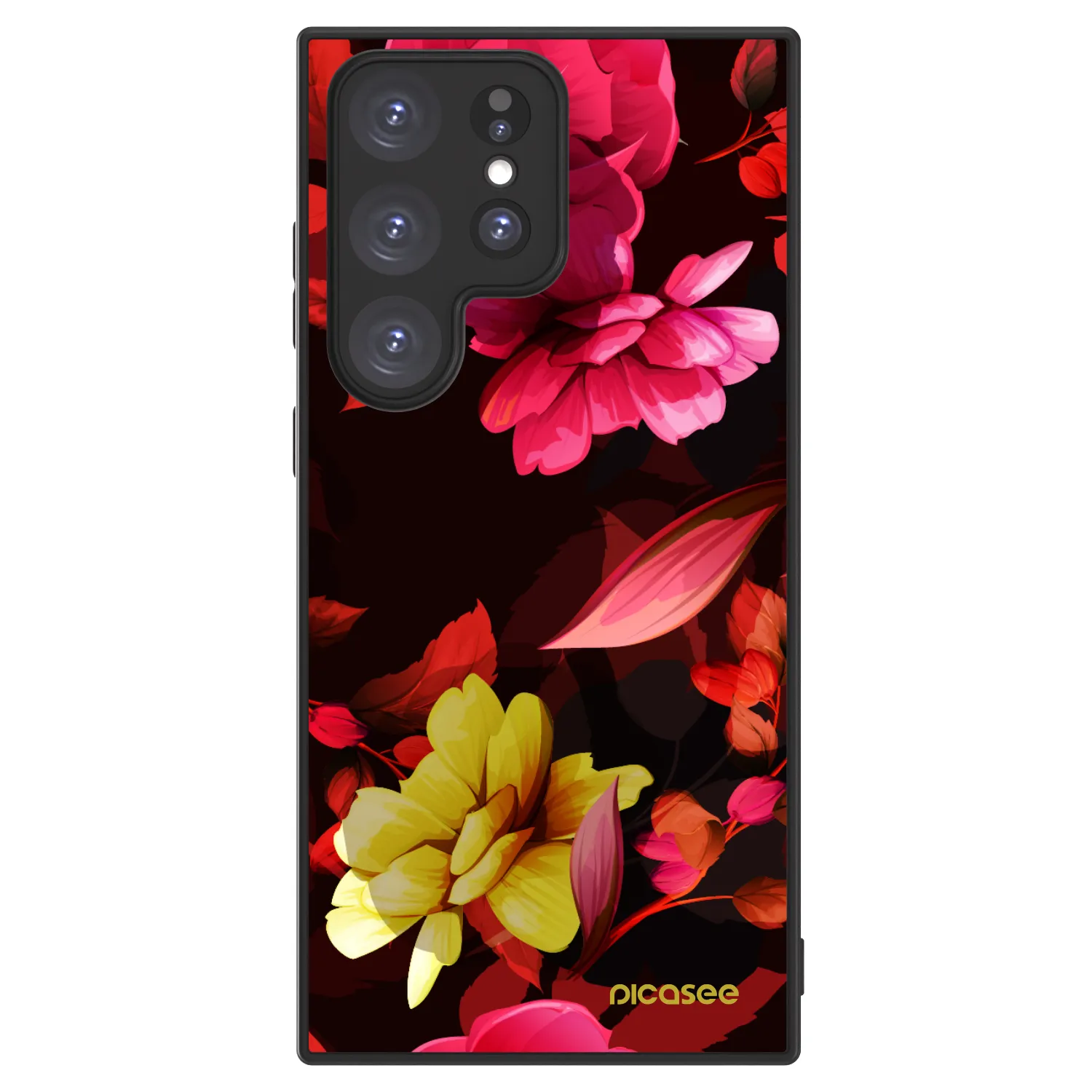 Picasee ULTIMATE CASE PowerShare pro Samsung Galaxy S23 Ultra 5G - Dark Peonny