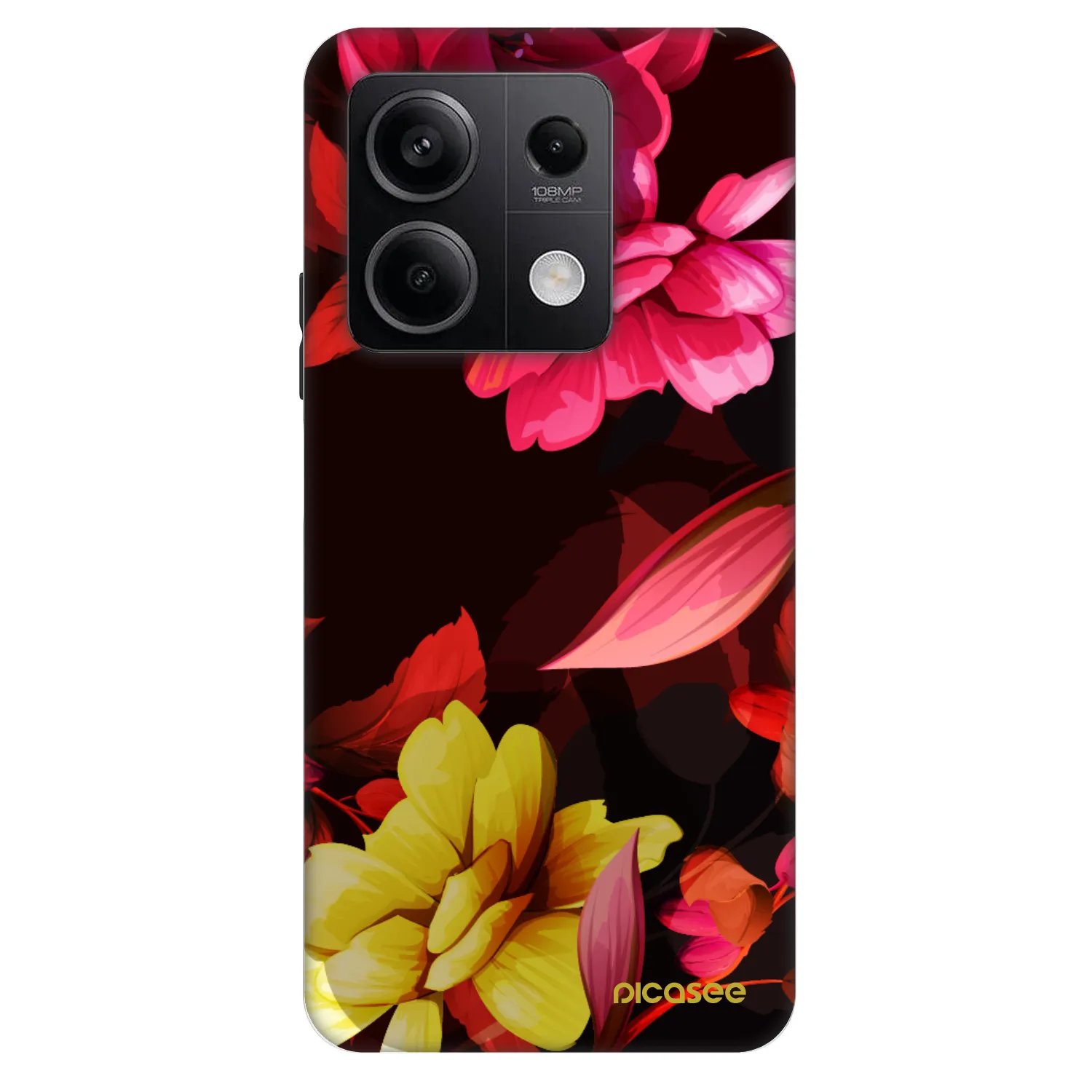 Picasee Fashion Case pro Xiaomi Redmi Note 13 5G - Dark Peonny