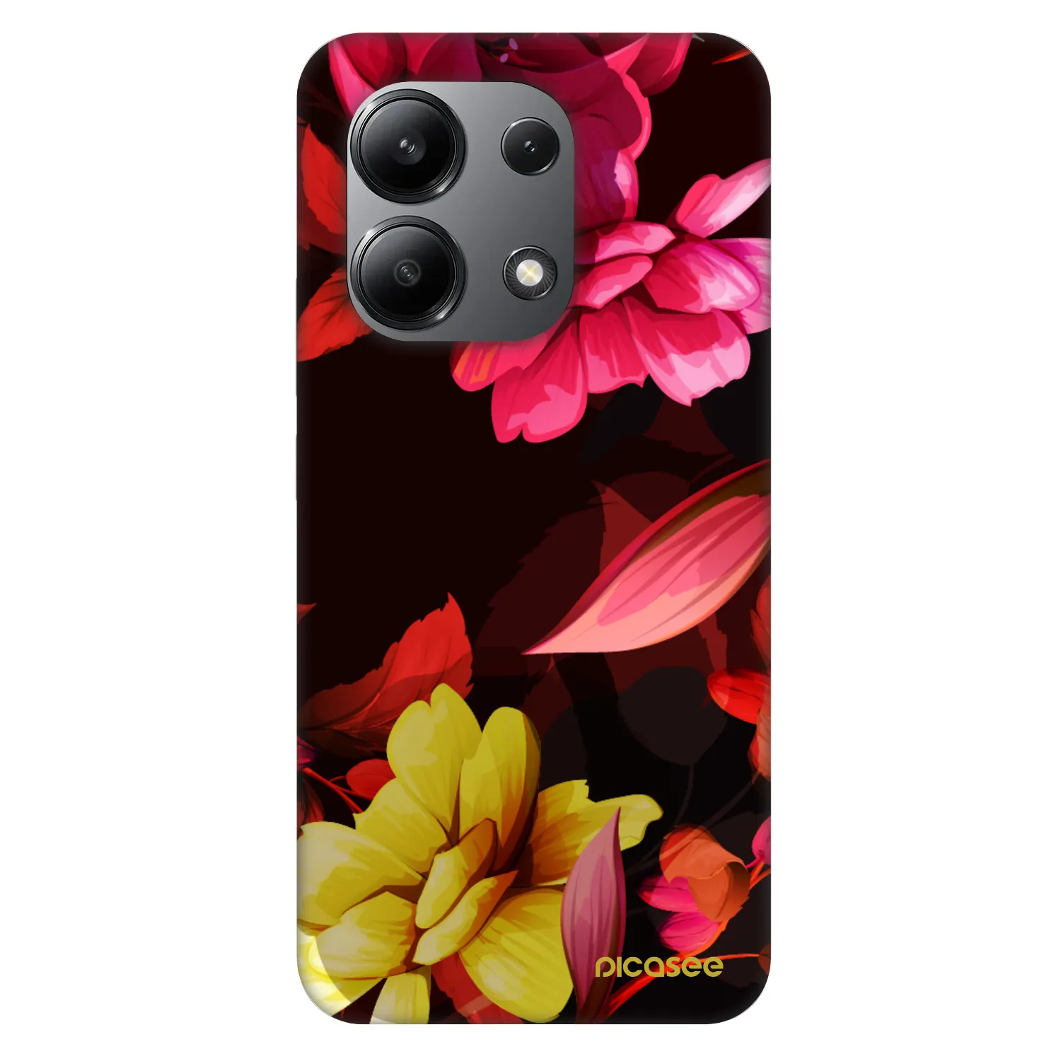 Picasee Fashion Case pro Xiaomi Redmi Note 13 4G - Dark Peonny