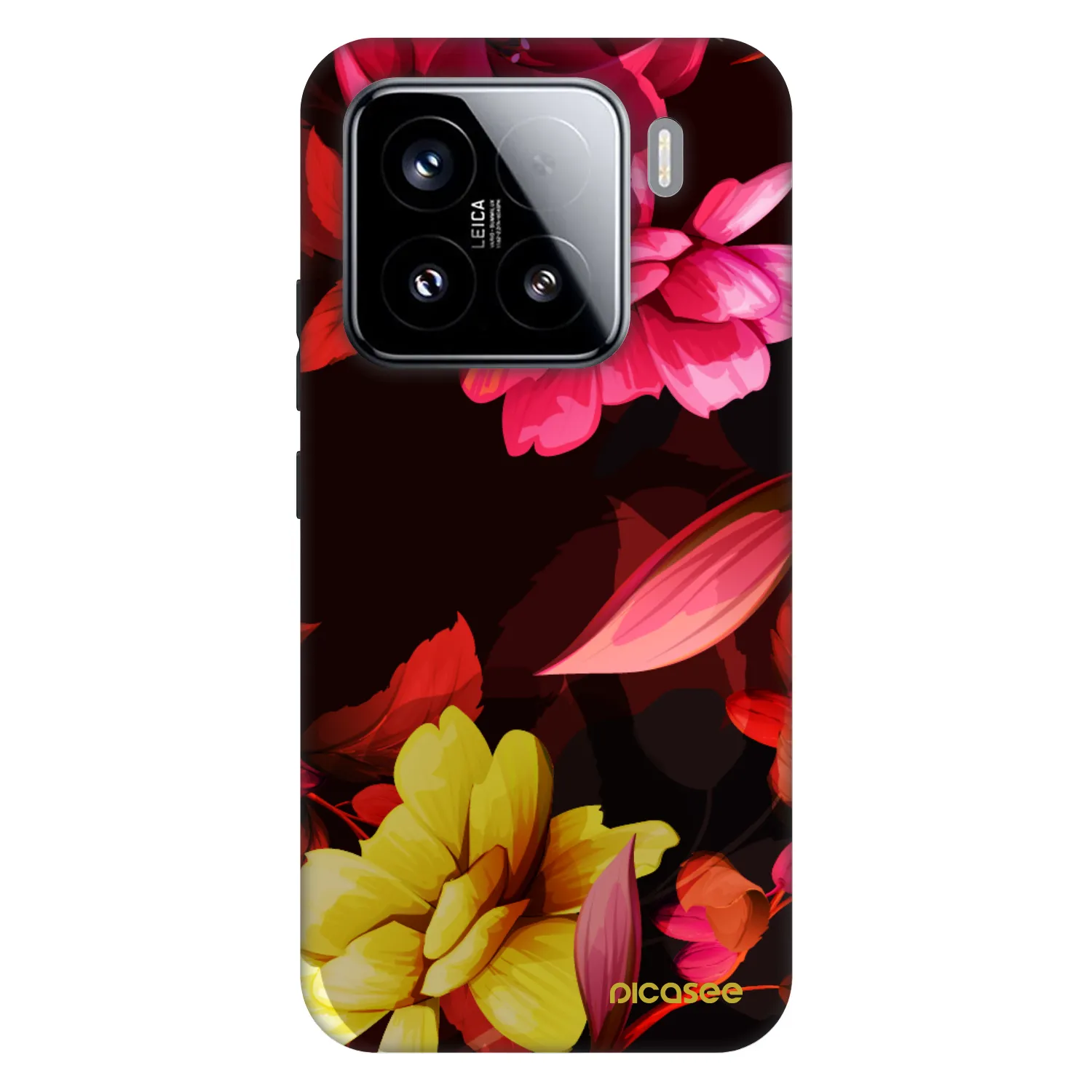 Picasee Fashion Case pro Xiaomi 15 - Dark Peonny