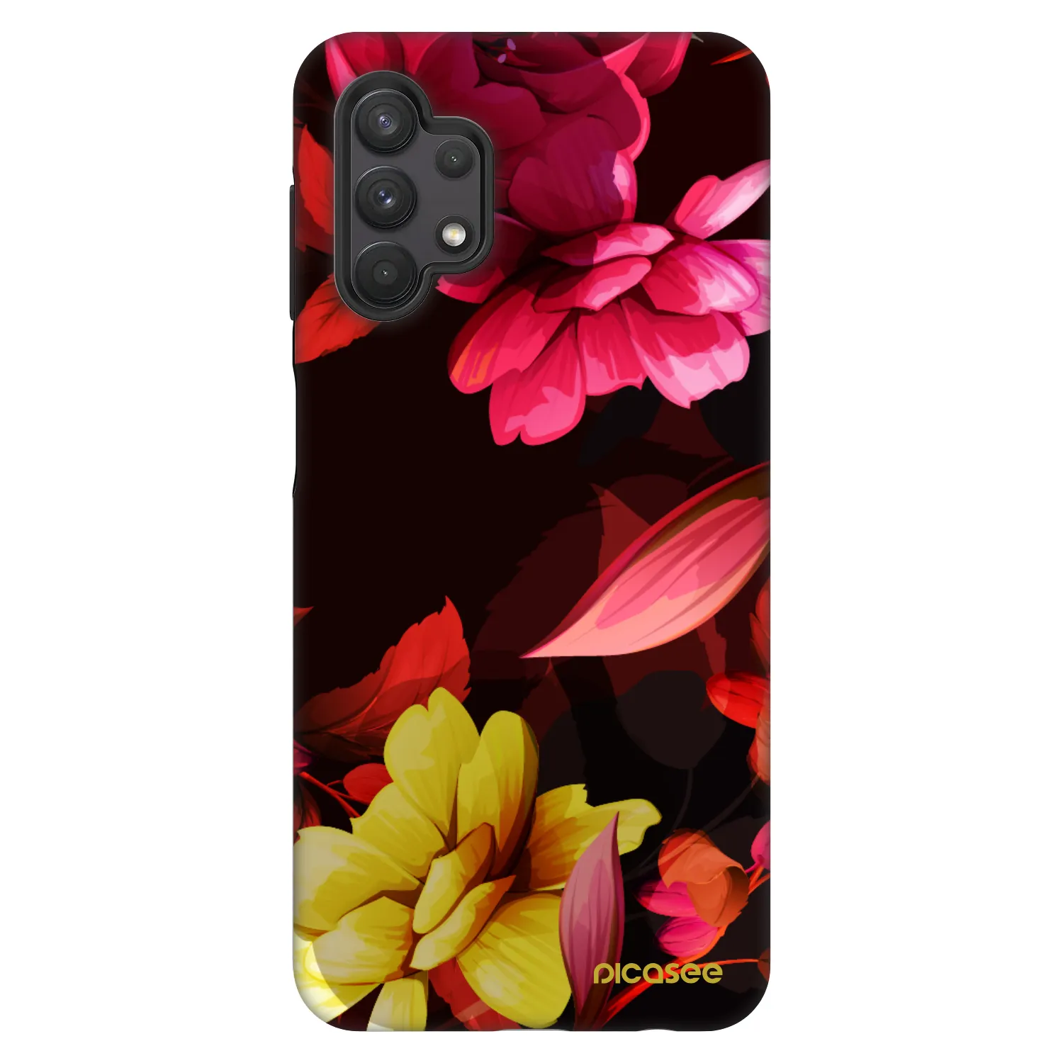 Picasee Fashion Case pro Samsung Galaxy A32 5G A326B - Dark Peonny
