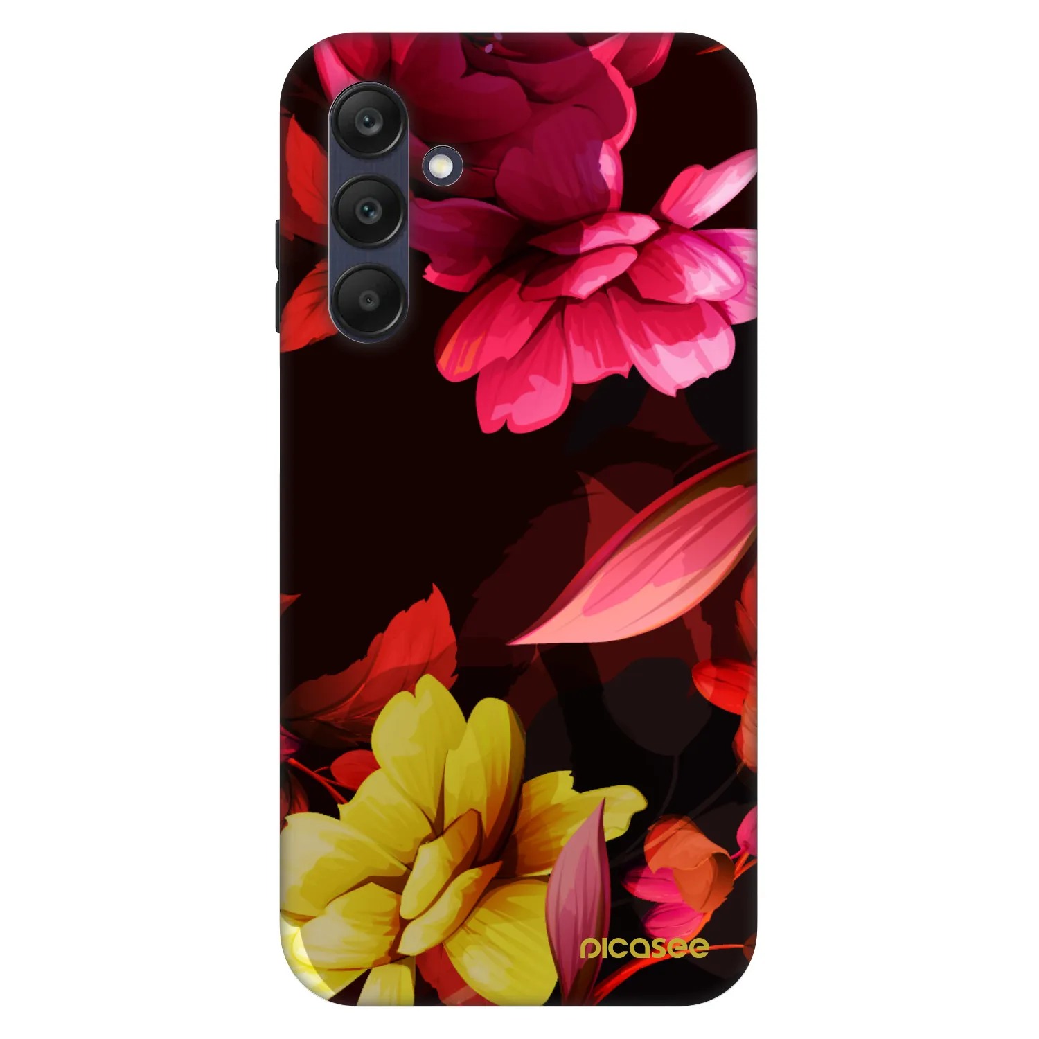 Picasee Fashion Case pro Samsung Galaxy A25 A256B 5G - Dark Peonny