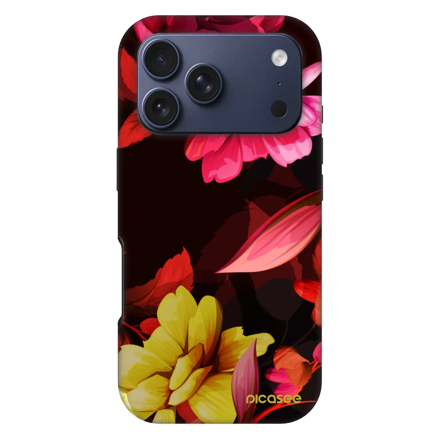 Picasee Fashion Case MagSafe Apple iPhone 17 Pro - Dark Peonny