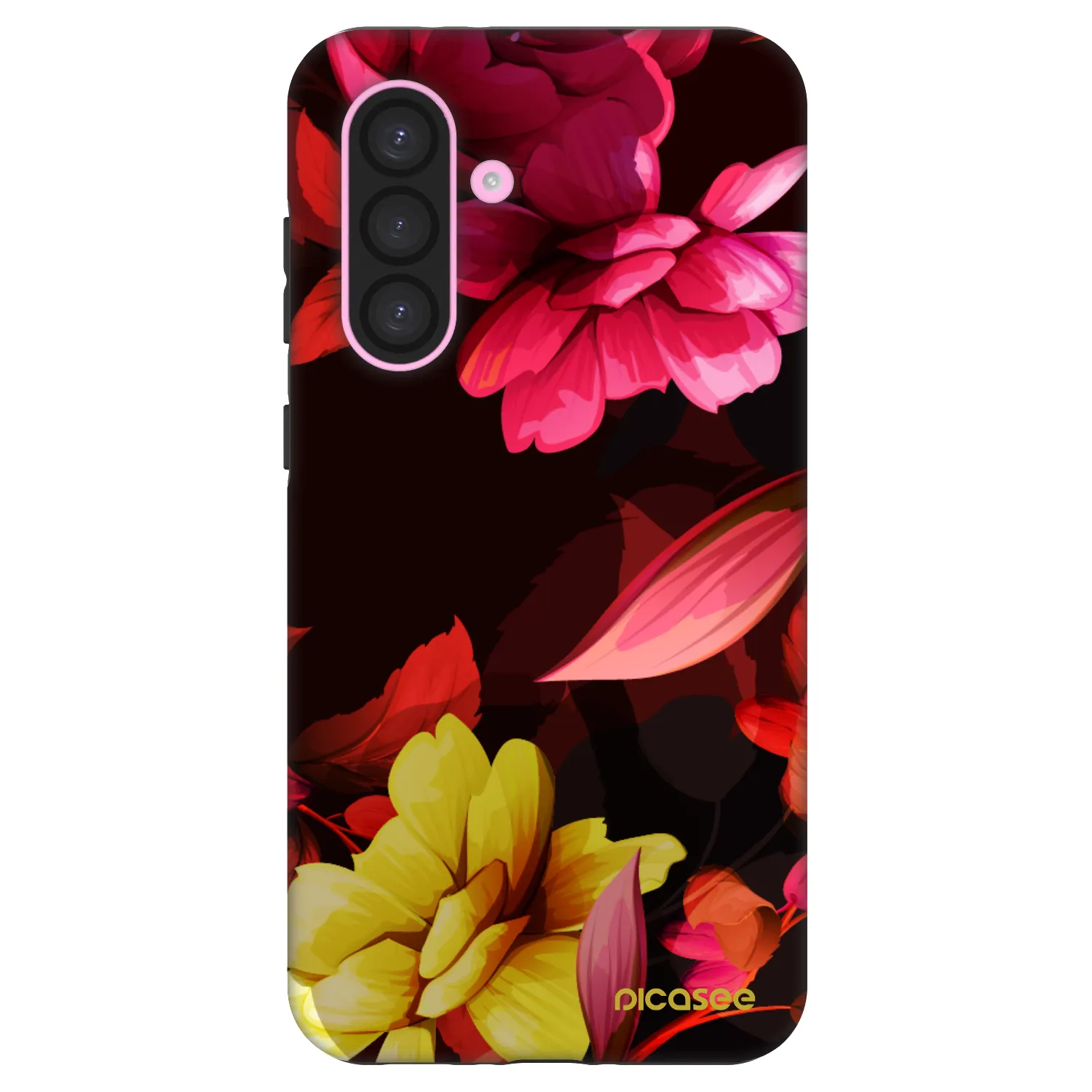 Picasee Fashion Case pro Samsung Galaxy A56 5G A566B - Dark Peonny