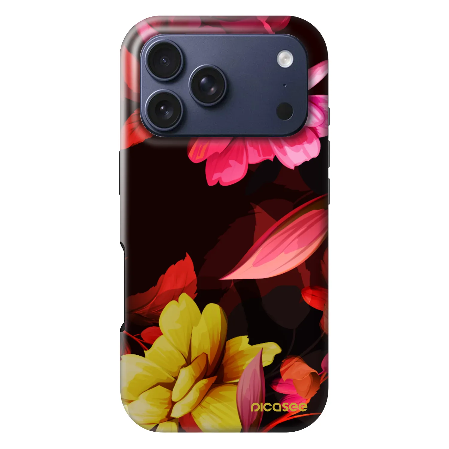 Picasee Fashion Case MagSafe Apple iPhone 18 Pro - Dark Peonny