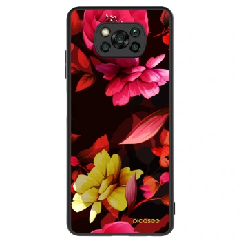 Obal pro Xiaomi Poco X3 - Dark Peonny