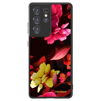 Picasee ULTIMATE CASE pro Samsung Galaxy S21 Ultra 5G G998B - Dark Peonny