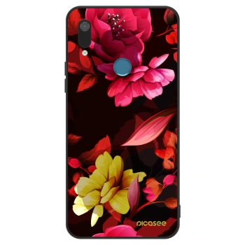 Obal pro Huawei Y7 2019 - Dark Peonny
