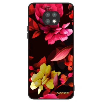 Obal pro Xiaomi Redmi Note 9T - Dark Peonny